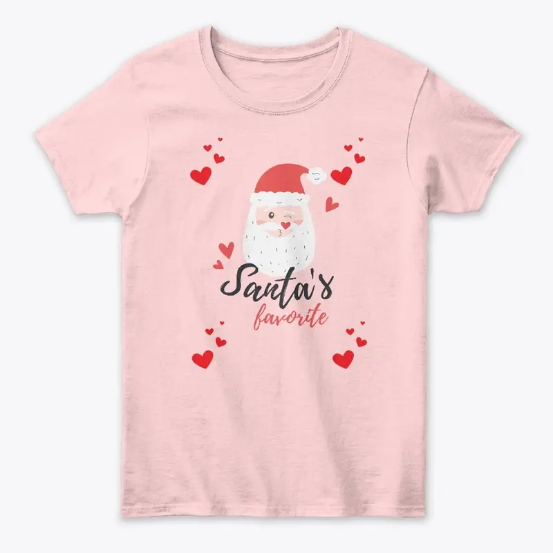 Womens Santas Favorite Apparel