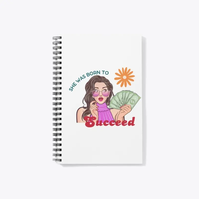 Women's She Was Born To Succeed 