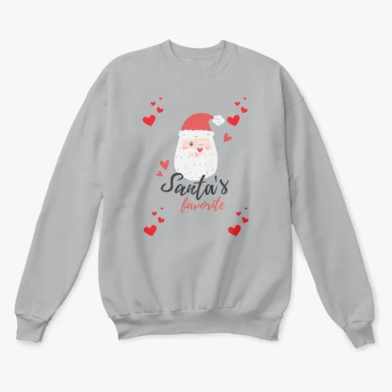 Womens Santas Favorite Apparel